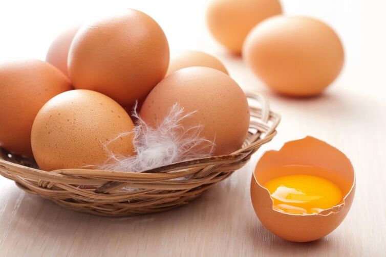 El uso de huevos permite obtener un alto efecto cosmetológico y estético.